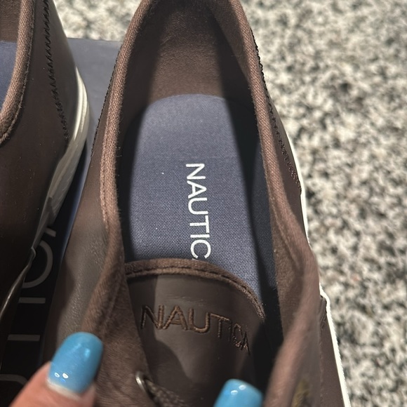 EUC Men’s Lace Oxford in brown or navy-size 12 - Picture 11 of 14